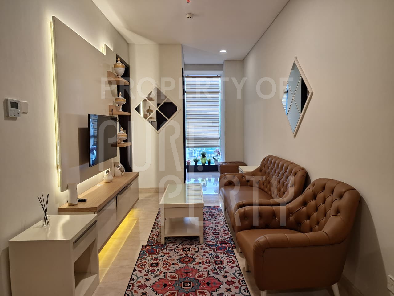 2BR Sudirman Suites Apartment Full Furnsihed